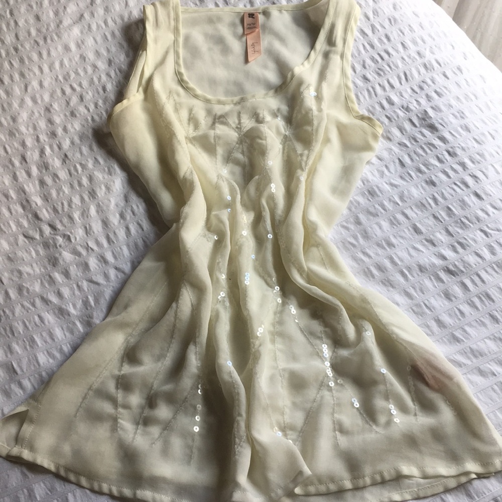 Sheer tunic